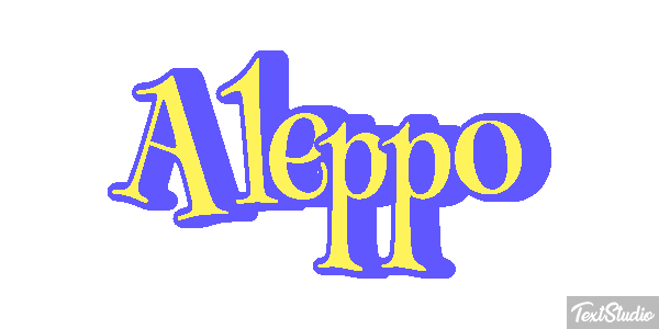 Aleppo Text effect