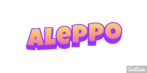 Aleppo Text effect