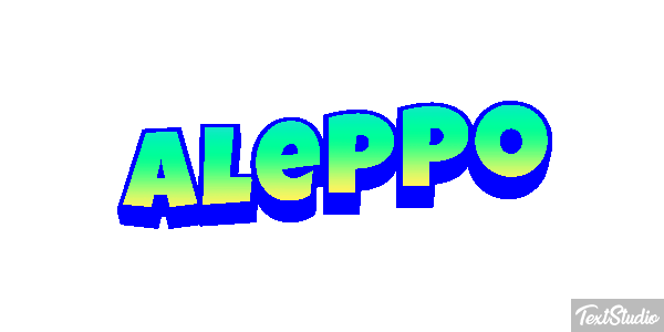 Aleppo Text effect