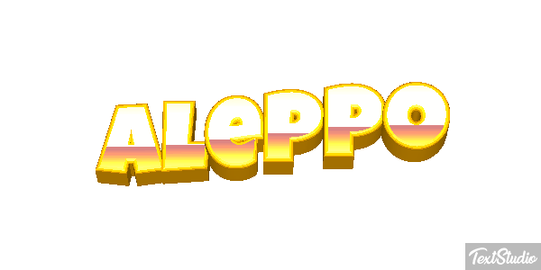 Aleppo Text effect