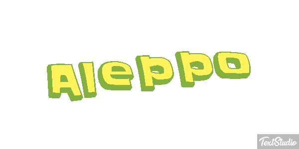 Aleppo Text effect