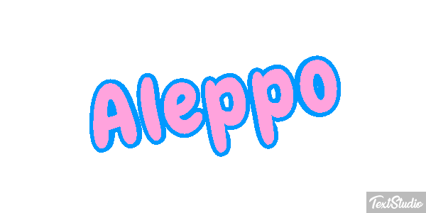Aleppo Text effect