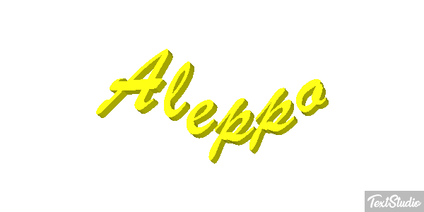 Aleppo Text effect