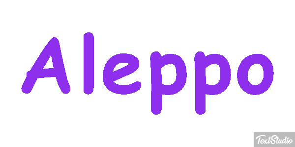 Aleppo Text effect