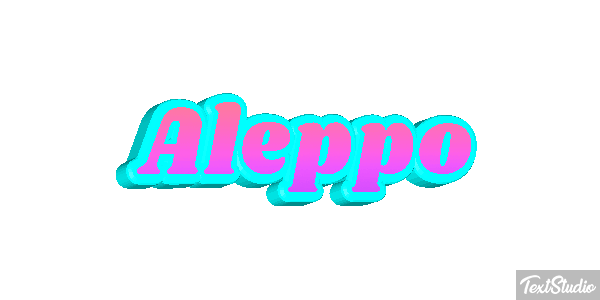 Aleppo Text effect