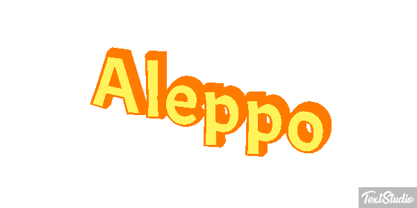 Aleppo Text effect