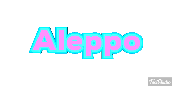 Aleppo Text effect