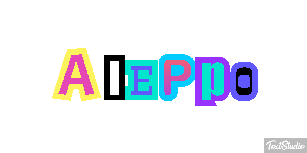 Aleppo Text effect