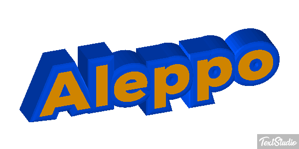 Aleppo Text effect