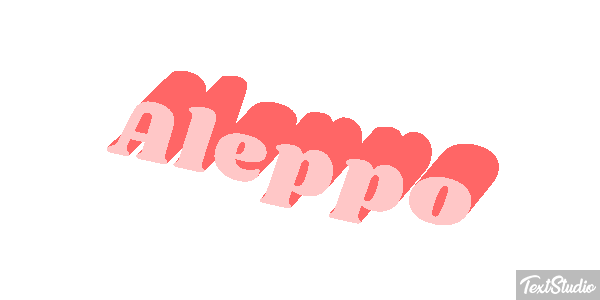 Aleppo Text effect