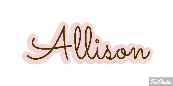 Allison Effetto testo
