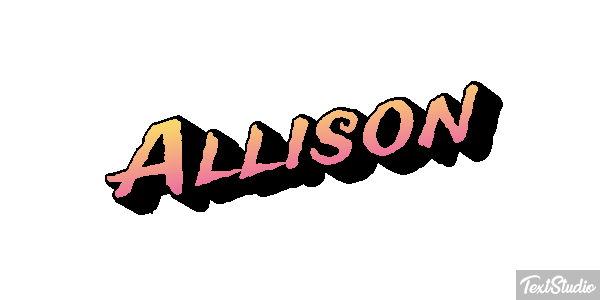 Allison Effetto testo