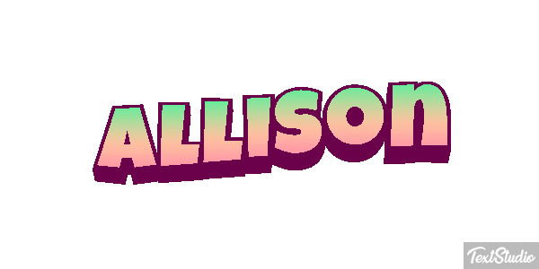 Allison Effetto testo