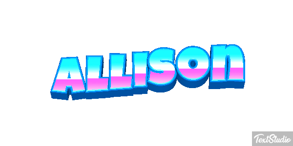 Allison Effetto testo