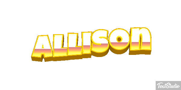 Allison Effetto testo