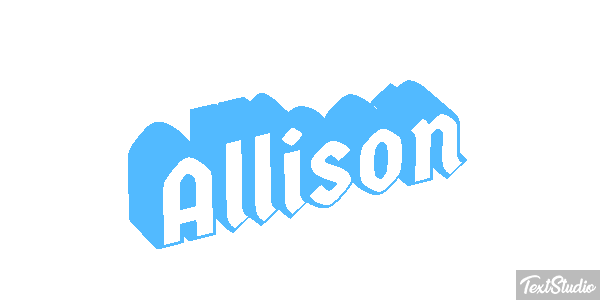 Allison Effetto testo