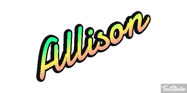 Allison Effetto testo