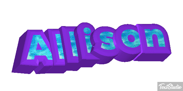 Allison Effetto testo