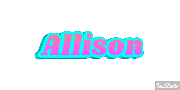 Allison Effetto testo