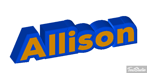 Allison Effetto testo