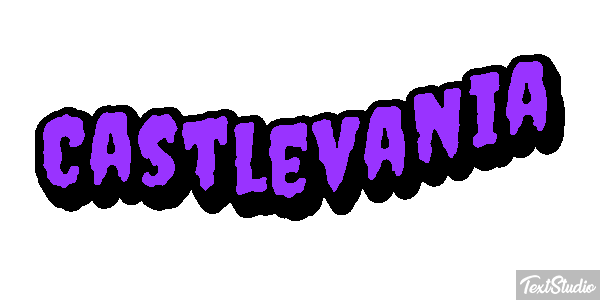 Castlevania Effetto testo