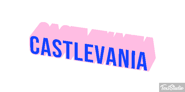 Castlevania Effetto testo