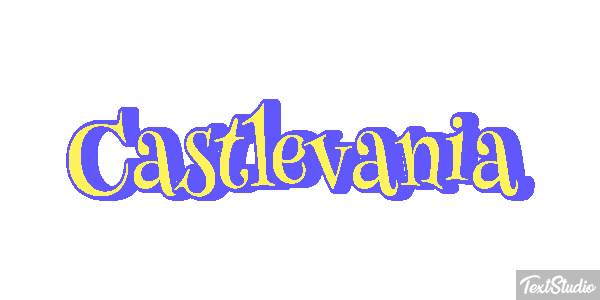 Castlevania Effetto testo