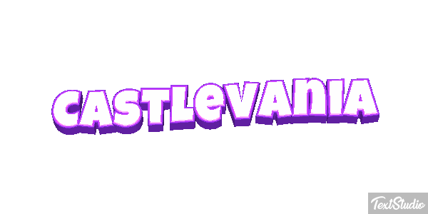 Castlevania Effetto testo