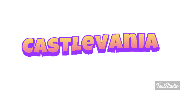 Castlevania Effetto testo