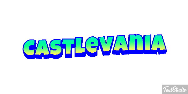 Castlevania Effetto testo