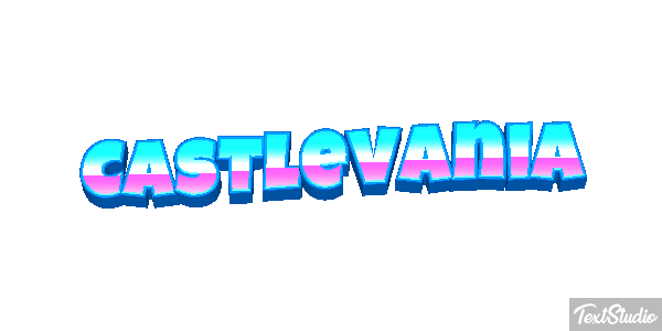 Castlevania Effetto testo