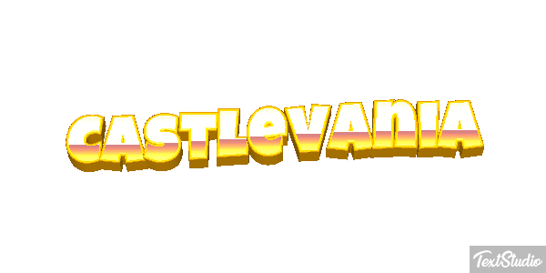 Castlevania Effetto testo