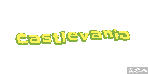 Castlevania Effetto testo
