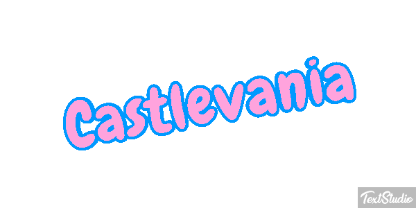 Castlevania Effetto testo