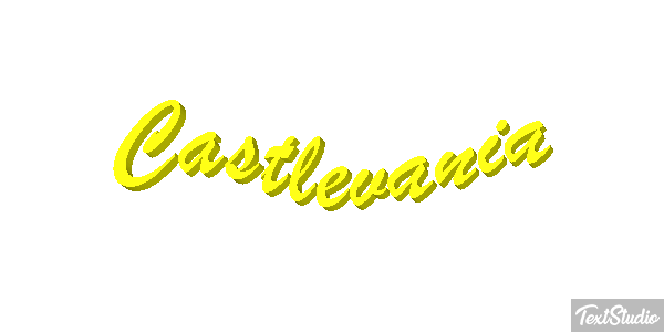 Castlevania Effetto testo