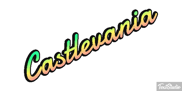 Castlevania Effetto testo
