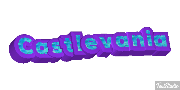 Castlevania Effetto testo
