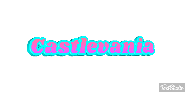 Castlevania Effetto testo