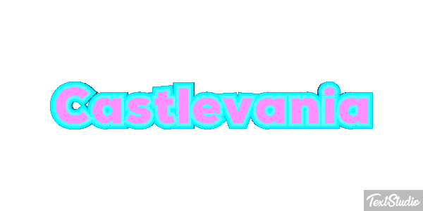 Castlevania Effetto testo