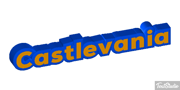 Castlevania Effetto testo