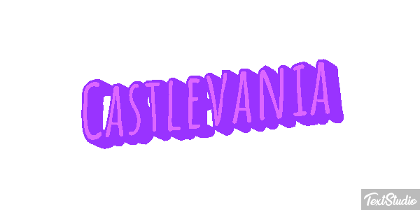 Castlevania Effetto testo