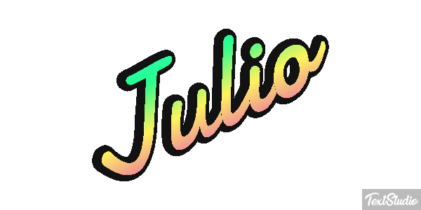 Julio Texteffekt