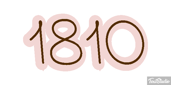 1810 Texteffekt