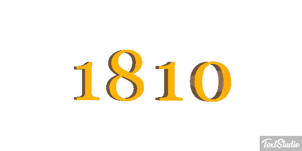 1810 Texteffekt