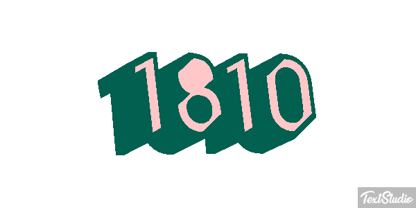 1810 Texteffekt