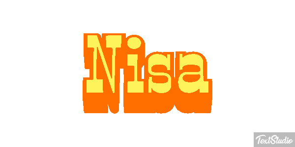 Nisa Effetto testo