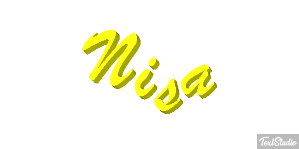 Nisa Effetto testo