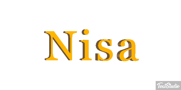 Nisa Effetto testo