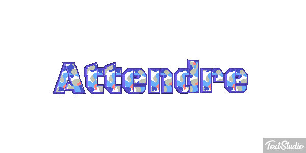 Attendre Efeito do texto