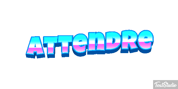 Attendre Efeito do texto